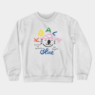 Koala Blue Olivia Newton John - Distressed Crewneck Sweatshirt